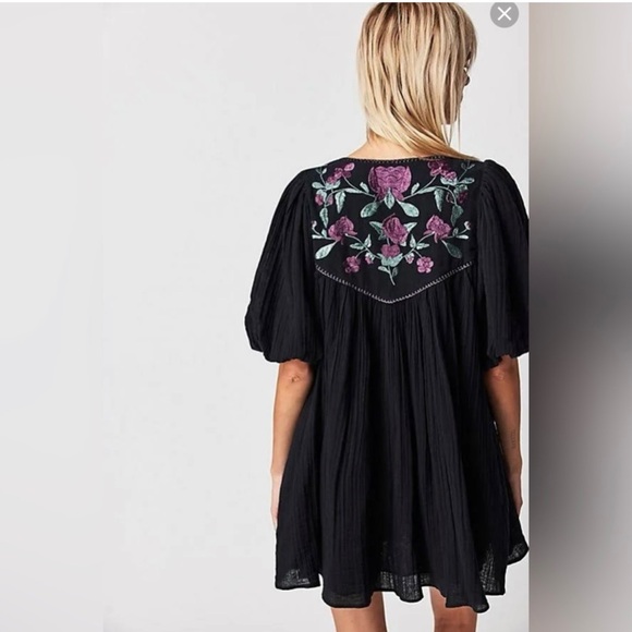 NWOT Free People Rosa Linda Embroidered Tunic/Mini dress - Picture 4 of 8